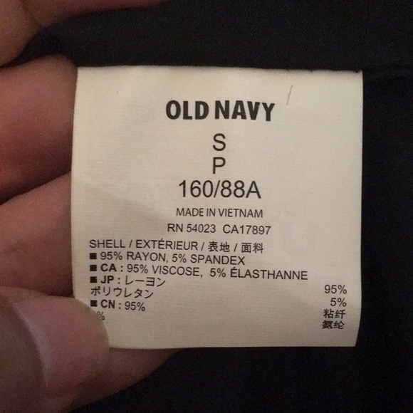 Old navy dark grey blazer. Size S/P - Picture 3 of 3